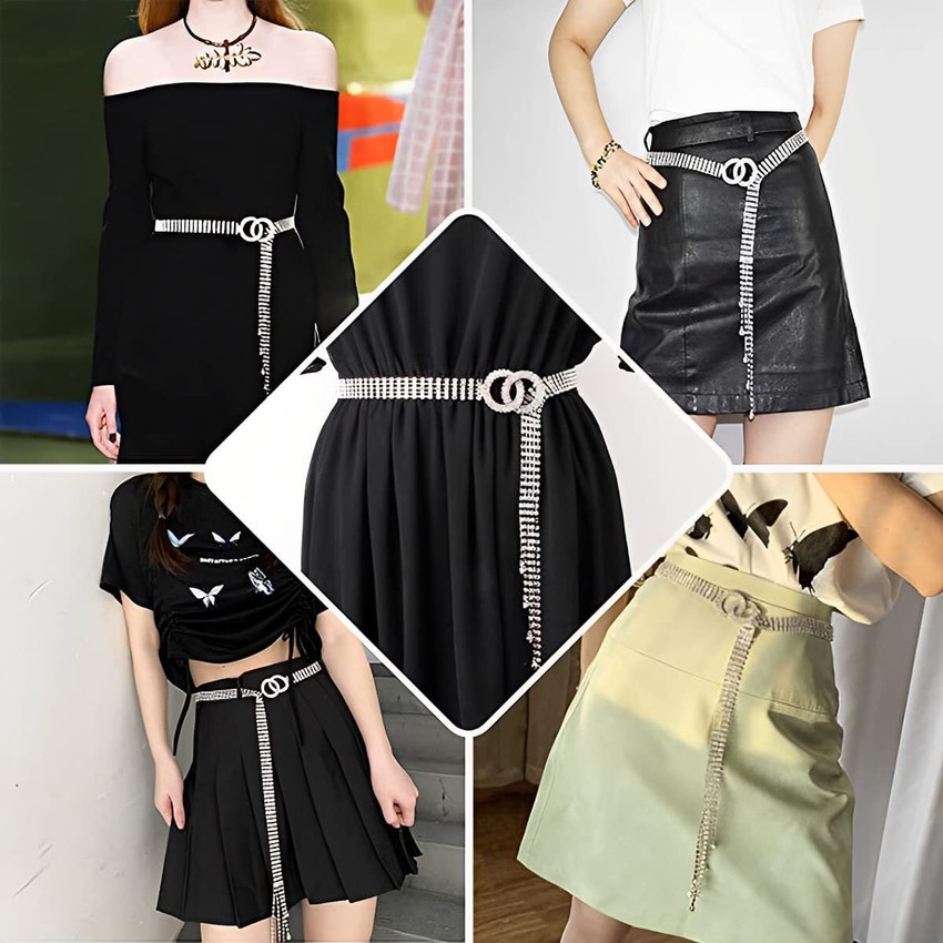 Metal belts for women best sale