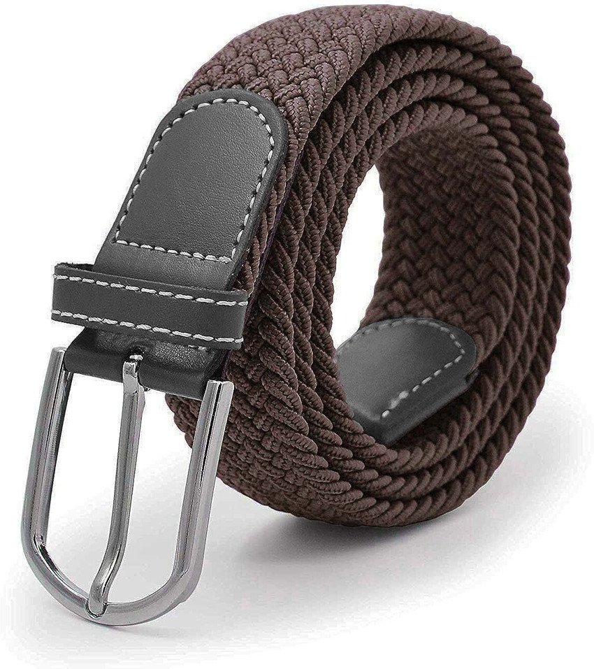 HARCOS Men Women Casual Brown Fabric Belt Dark Brown Price in India Flipkart