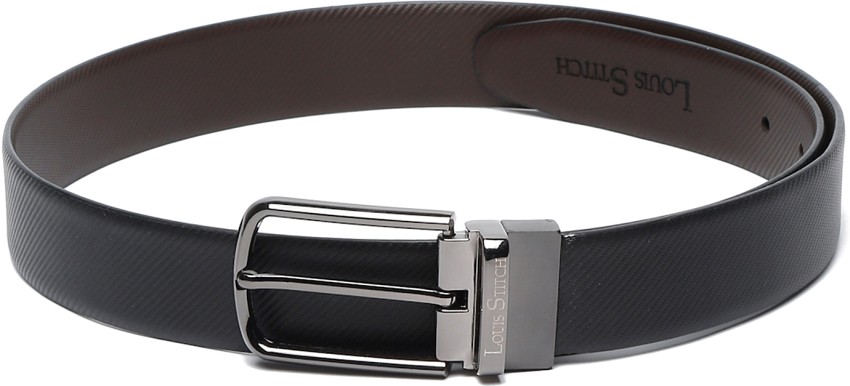 Buy LOUIS STITCH Men's Italian Leather Reversible Belt 1.25 inch