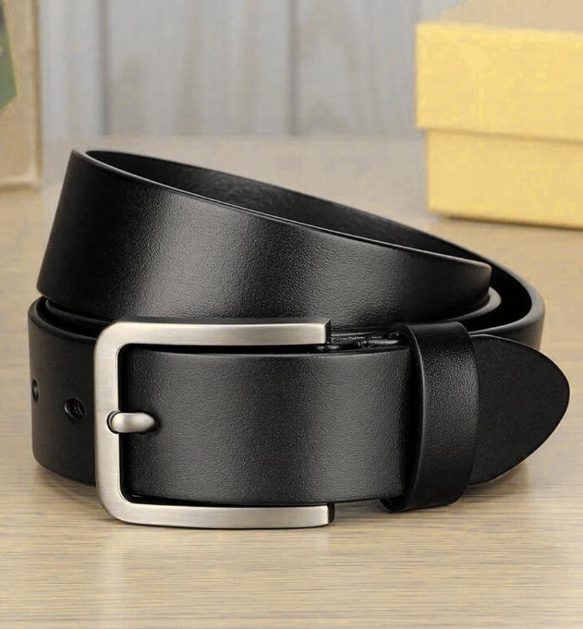 Roadster Men Formal, Casual, Party, Evening Black Genuine Leather Belt