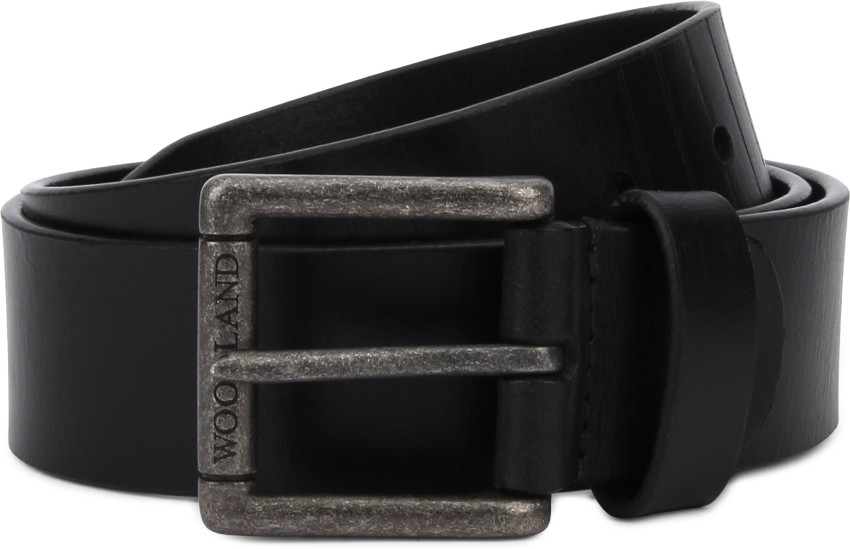 SG Black Leather Belt