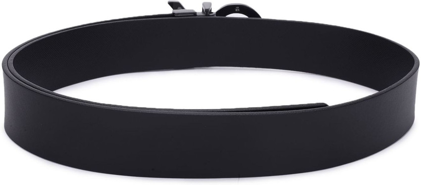 Calvin Klein Men Casual Black Genuine Leather Belt Black Price