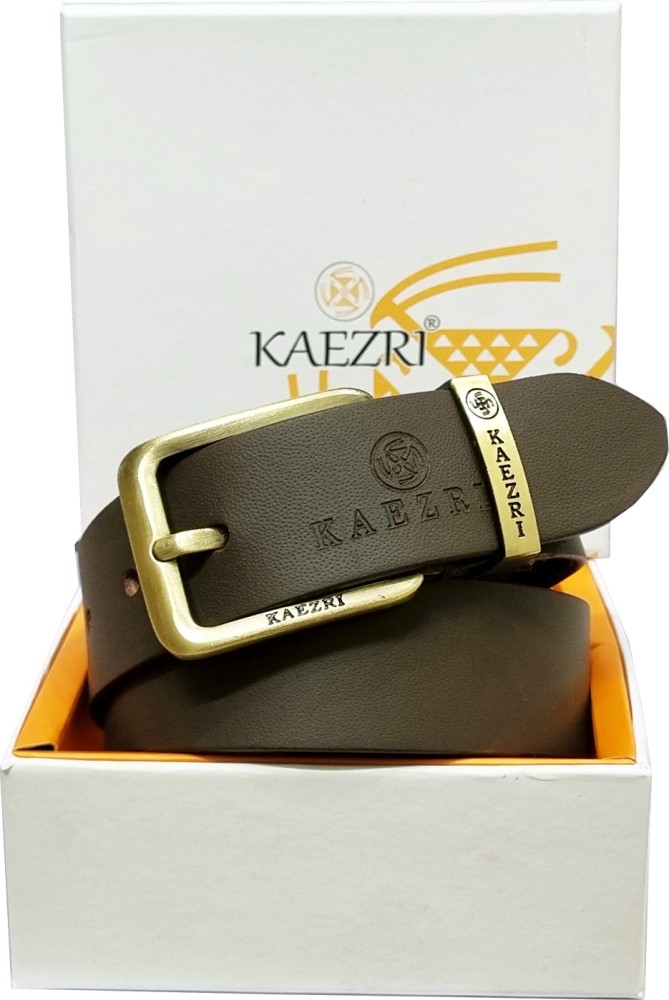 KAEZRI Men's Leather Belt