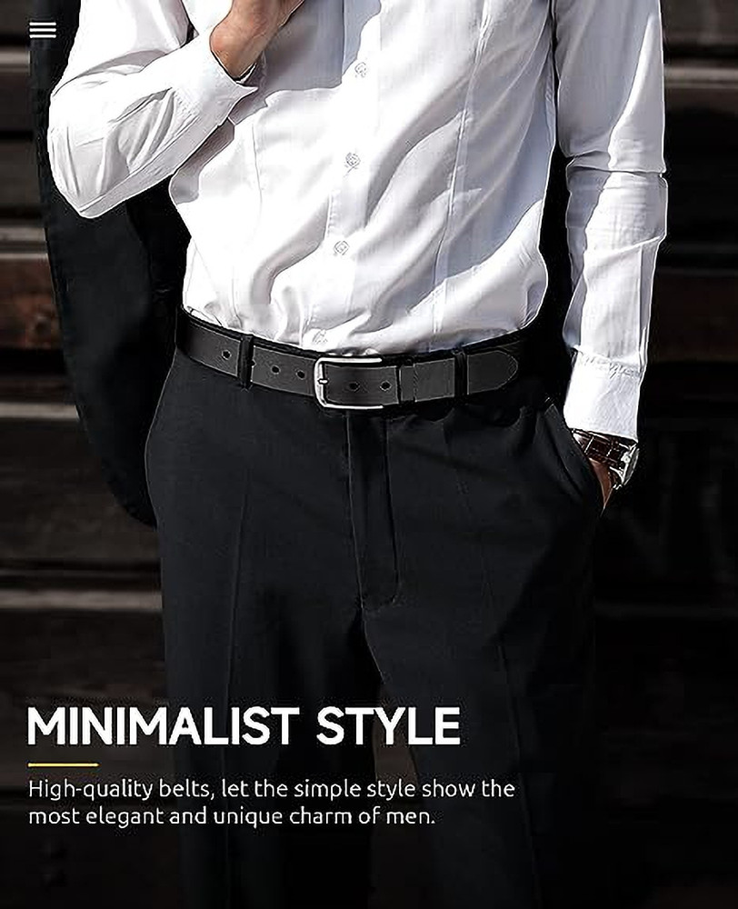 Formal belt for shop men