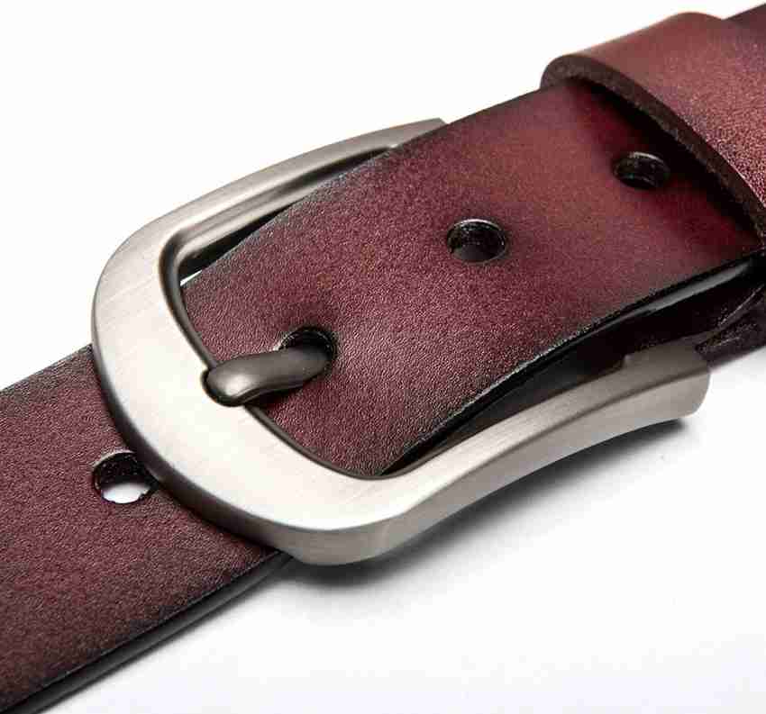 Roadster Men Formal, Casual, Party, Evening Black Genuine Leather Belt