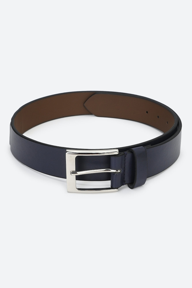 FOREVER 21 Men Casual Blue Artificial Leather Belt Navy Price in India Flipkart