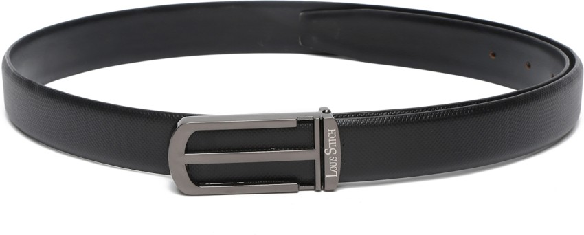 Buy online Black Leather Belt from Accessories for Men by Louis Stitch for  ₹1319 at 47% off