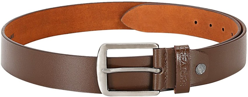 Men’s Lee Leather Belt Brown Cognac (Size 36)