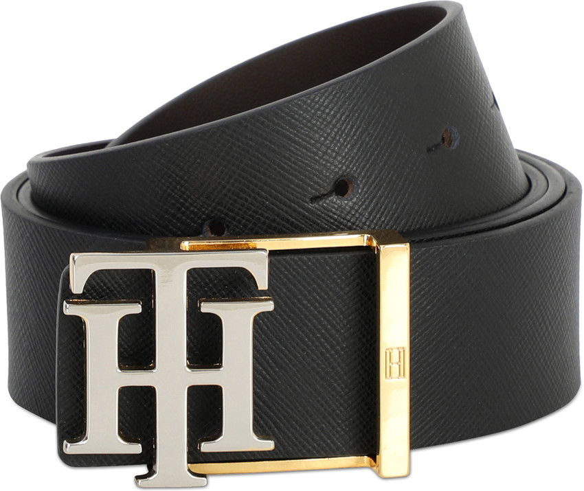 TOMMY HILFIGER Men Casual Multicolor Genuine Leather Reversible Belt