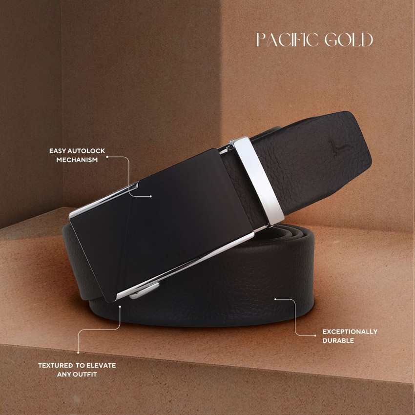 Pacific Gold Men Casual Evening Formal Party Black Artificial
