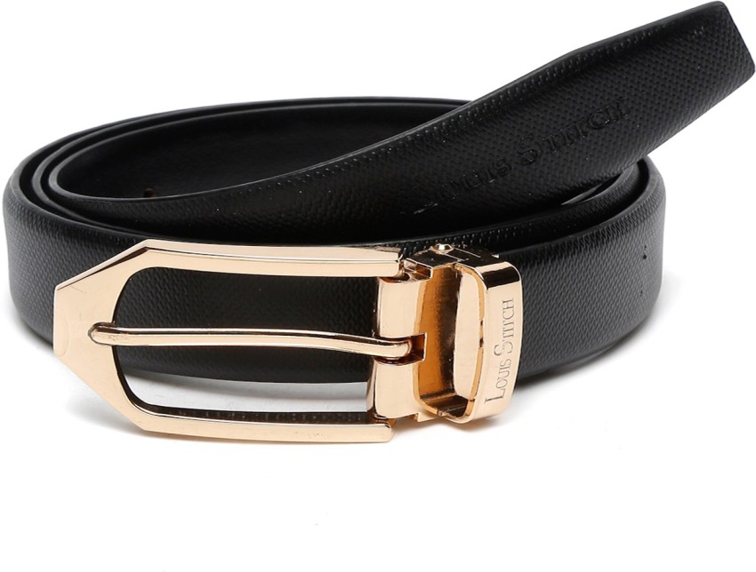 Buy online Golden Leather Belt from Accessories for Men by Louis