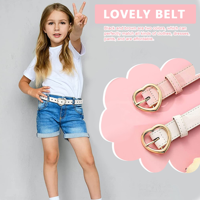 Girls pink store belt