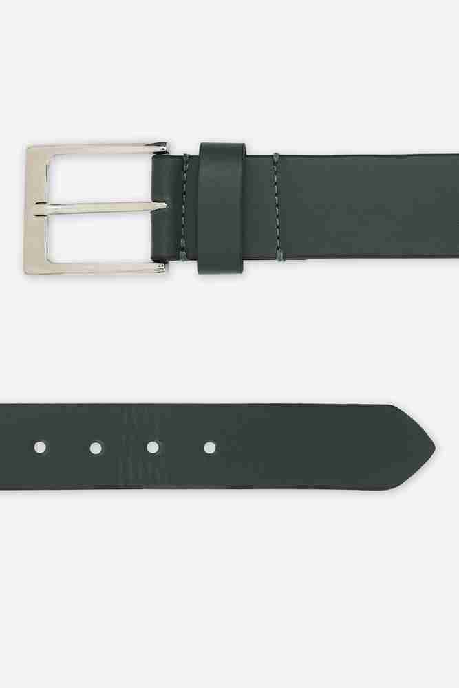 FOREVER 21 Men Casual Black Artificial Leather Belt Black Price in India Flipkart