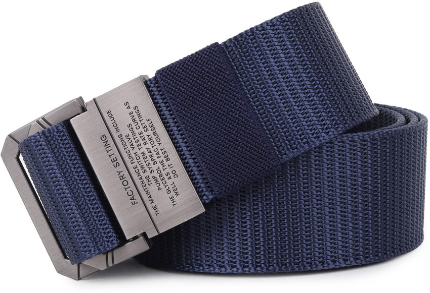 Blue canvas belt online