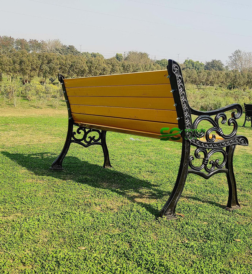 Cast iron hotsell garden bench