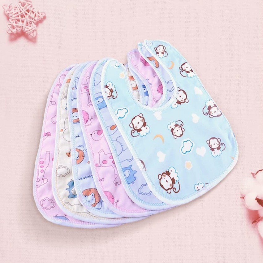 Baby bibs with on sale snap closure