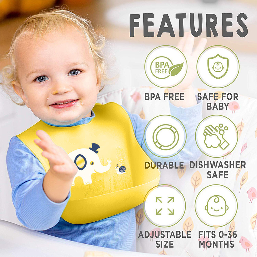 Rubber bibs shop for babies