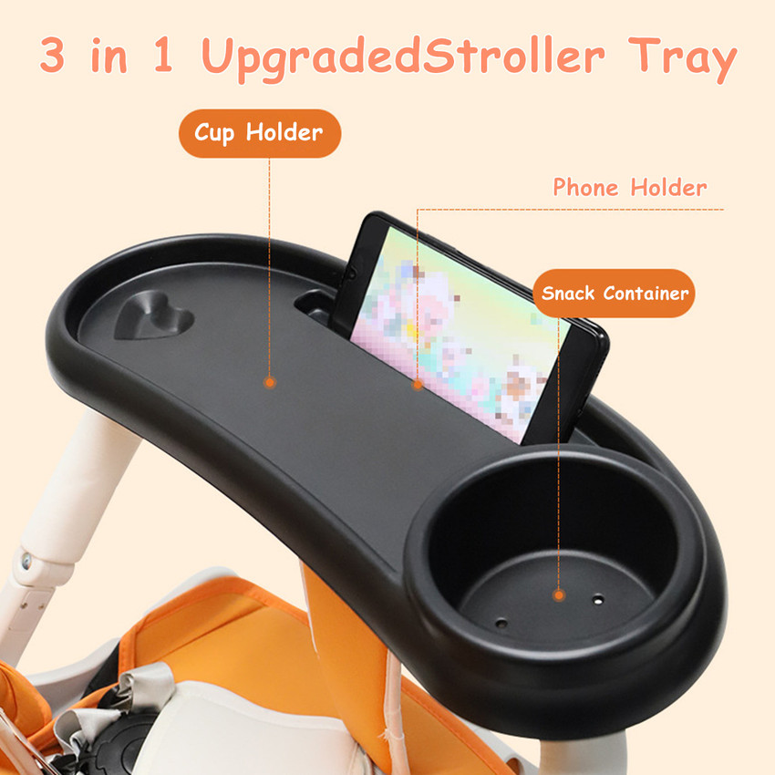 HANNEA Baby Stroller Cup Holder 3 in 1 Baby Stroller Food Tray for Travel Universal Bicycle Bottle Holder Price in India Buy HANNEA Baby Stroller Cup Holder 3 in 1 Baby