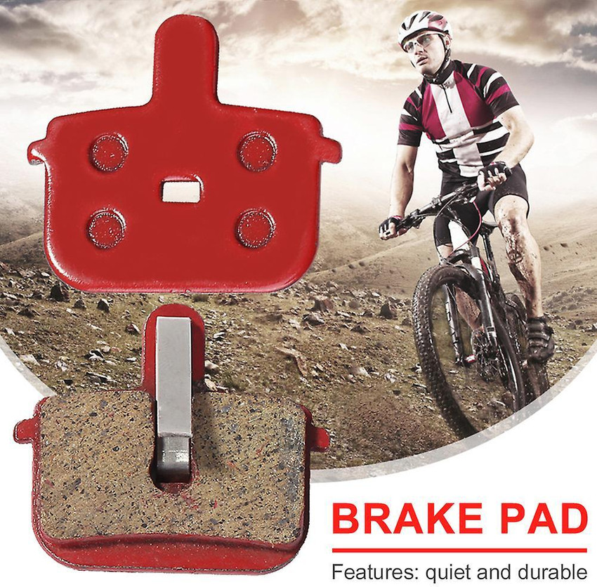 Hybrid bike brake clearance pads