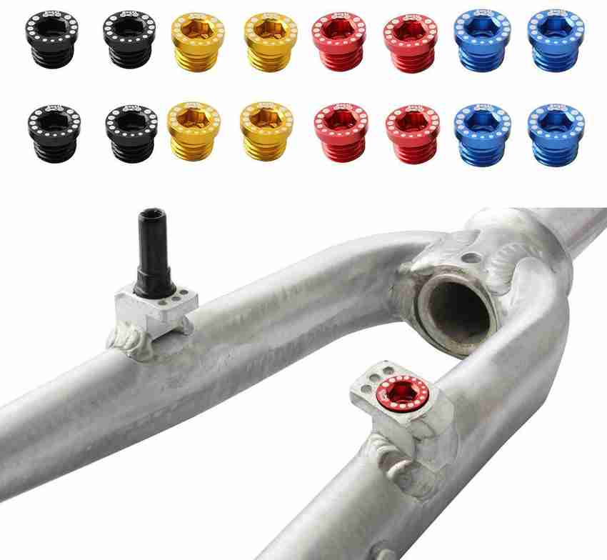 Lyla 4 Pieces Aluminum Alloy Bicycle Screw Bolt for V Brake Hole