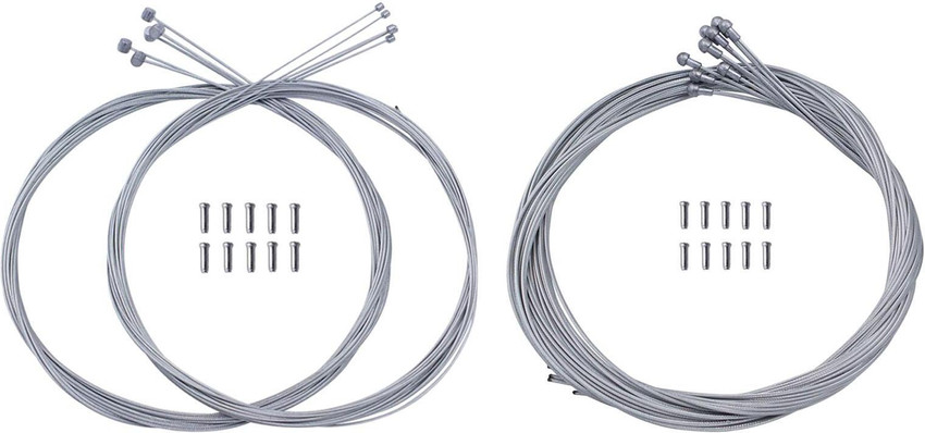 Bicycle brake and shifter cables clearance