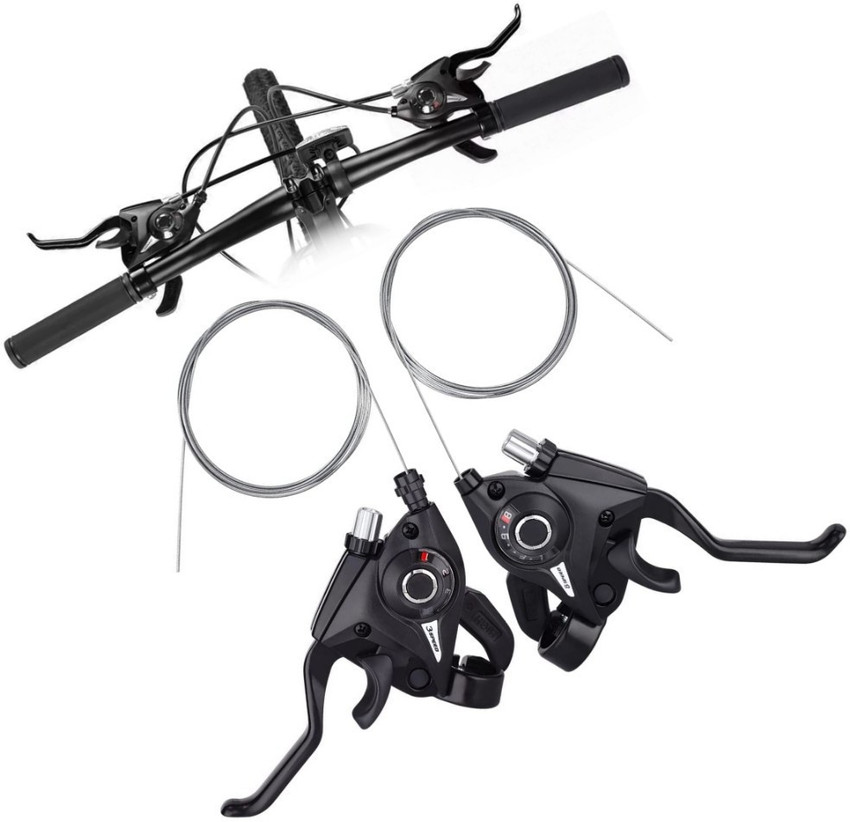 Xezon Bicycle Brake Levers Shifter 3x8 24 Speed Shifter Gear