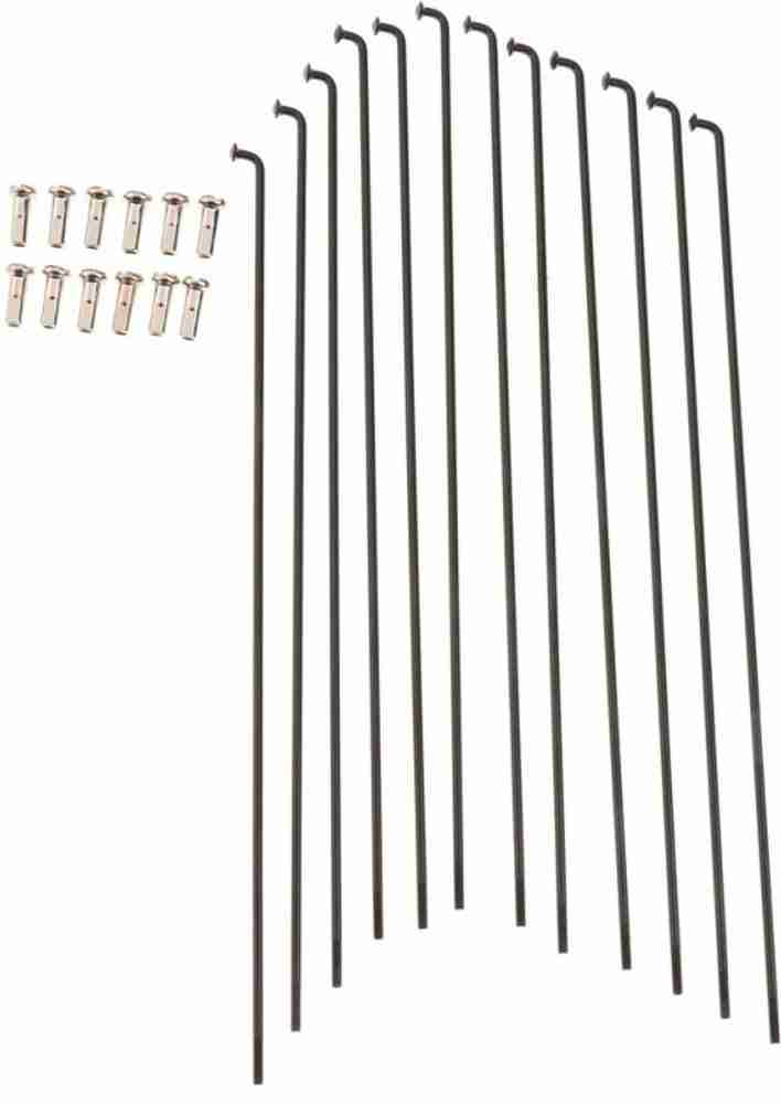 IndiaLot Bicycle Spokes 20X1.75 14G 195MM with Bolt 28 Pcs for 28