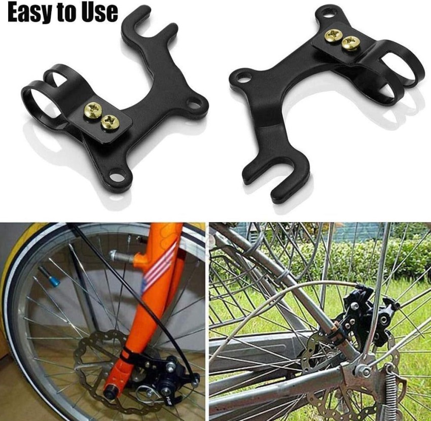 Disc brake frame outlet mount