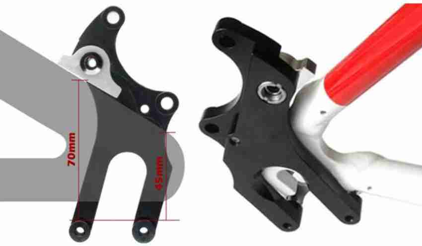 Lyla Solid Disc Brake Adapter Conversion Bracket V Brake to Disc