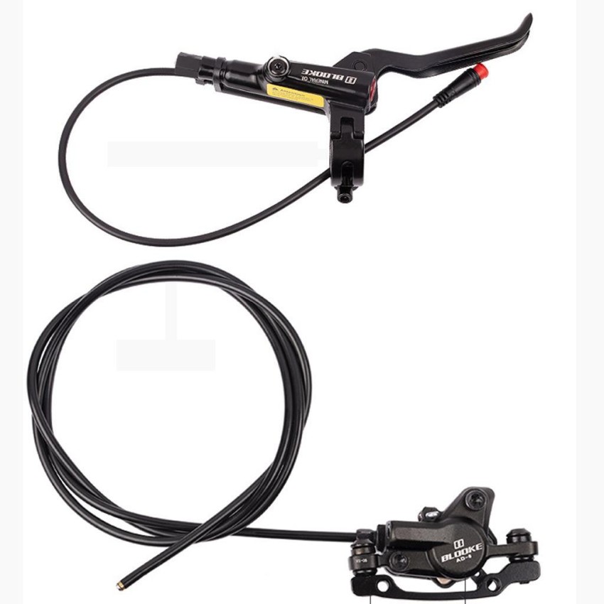 Hydraulic road clearance bike brakes