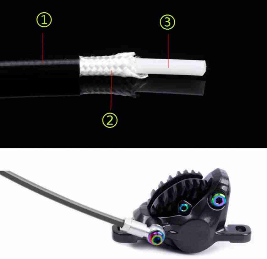 Mountain bike top brake hose