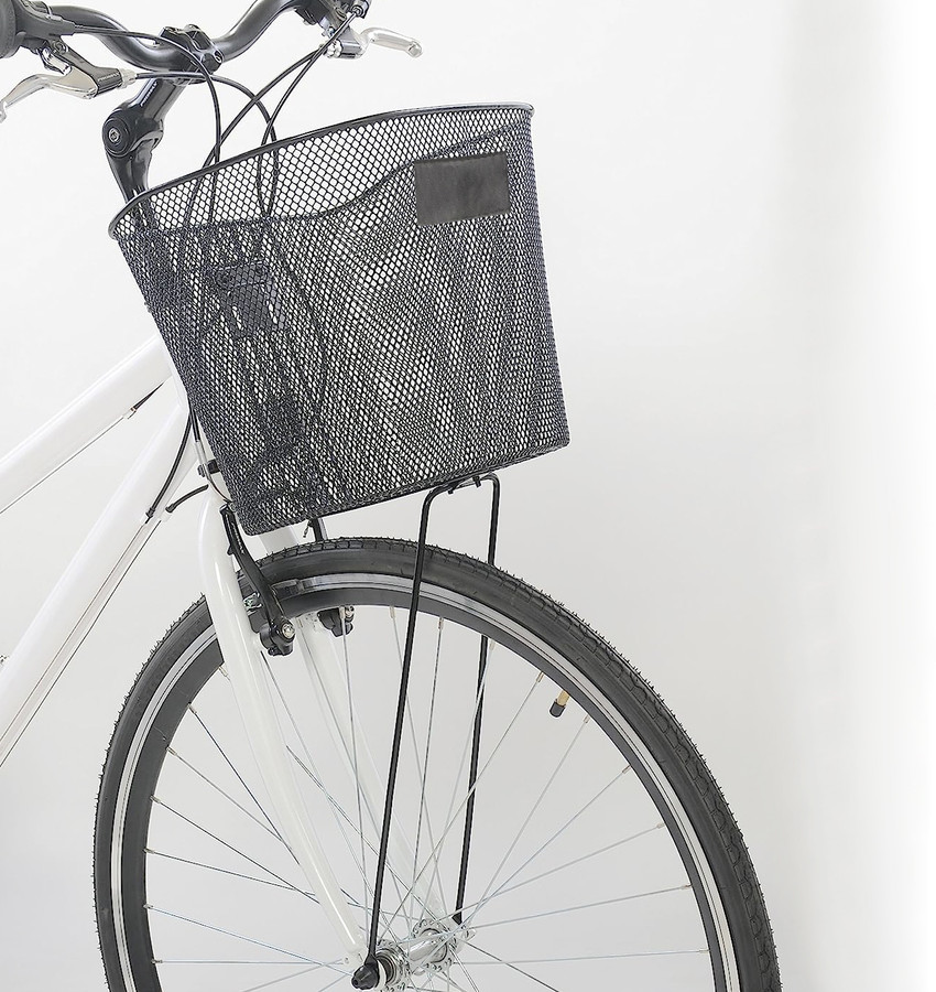 Front bike clearance rack basket