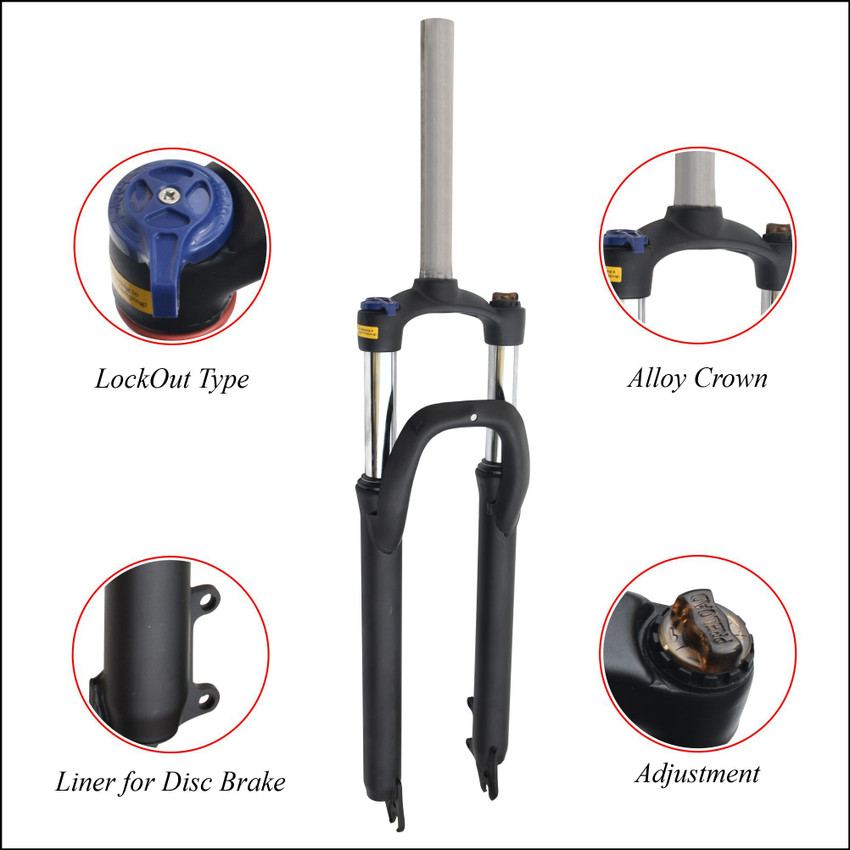 BUZZER Suspension Fork 29 Threadless Type Lockout with Alloy Crown Steel Mountain Bike Bicycle Fork Price in India Buy BUZZER Suspension Fork 29 Threadless Type Lockout with Alloy Crown Steel Mountain...