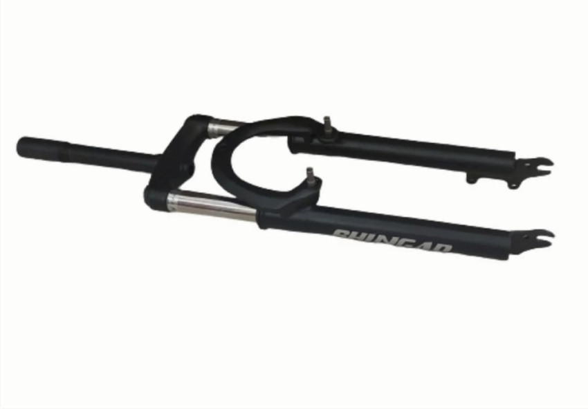 Black deals suspension fork