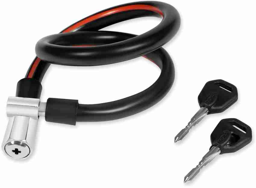 Crust Plastic Cable Lock For Helmet Price in India Buy Crust Plastic Cable Lock For Helmet online at Flipkart