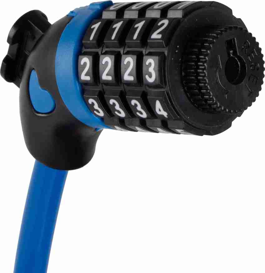 Kross Cable Lock High Security 4 Digit Resettable Pin Anti Theft