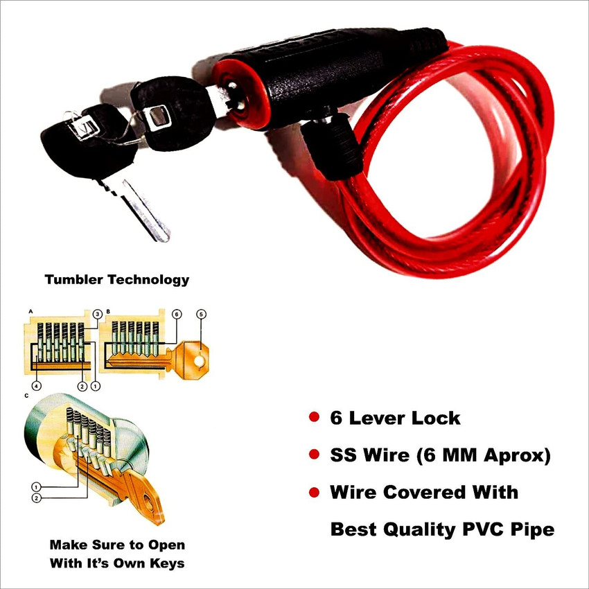 Pipe lock for cycle cheap