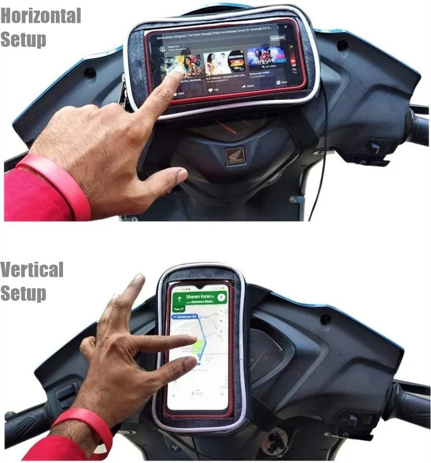 Mobile pouch for clearance bike