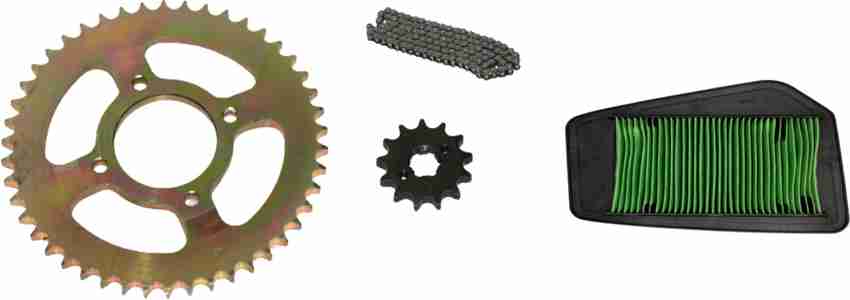 Digital Craft CBR 150 R Chain Sprocket Kit With Air Filter 43