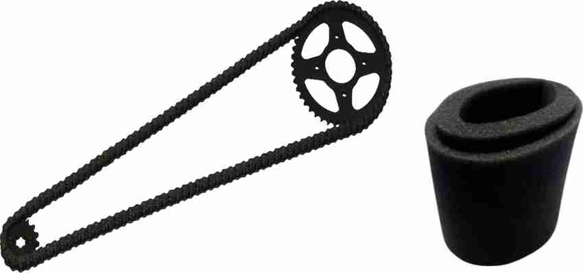 Digital Craft TVS APACHE 150 CHAIN SPROCKET KIT WITH AIR FILTER PACK OF 4 43 Teeth Sprocket Price in India Buy Digital Craft TVS APACHE 150 CHAIN SPROCKET KIT