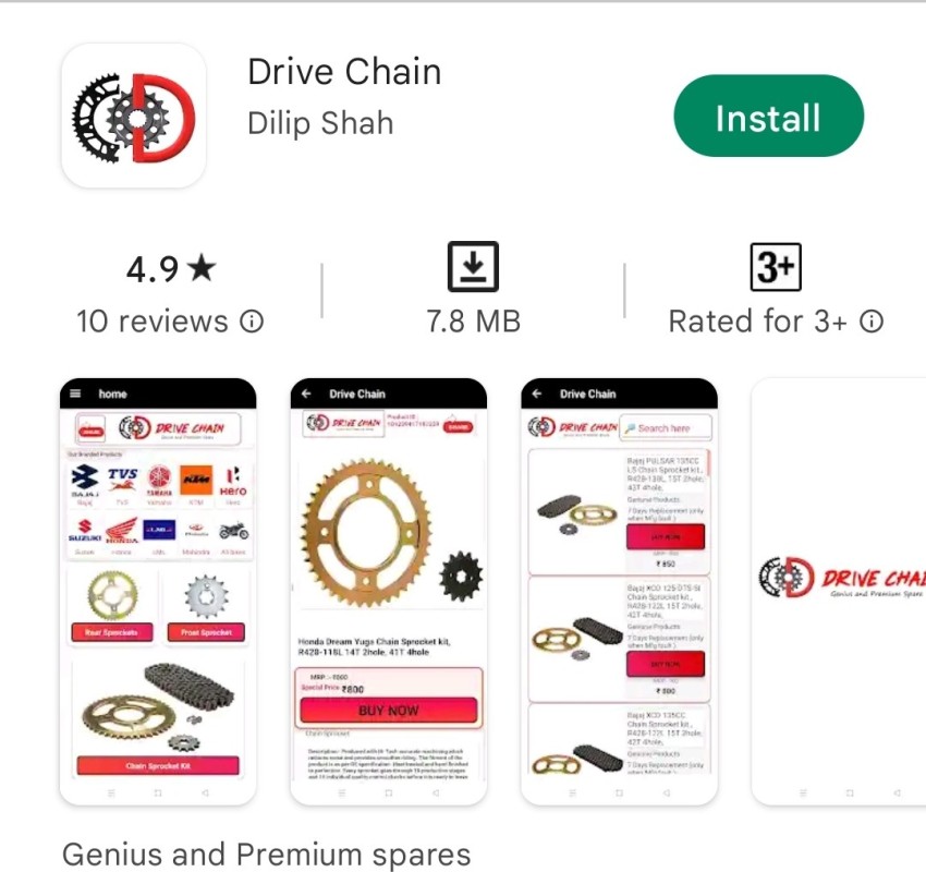 Timing chain online ct100