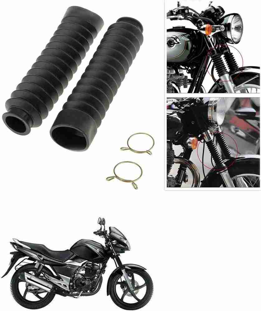 SRPHERE Motorcycle Front Fork Cover Shock Protector Dust Guard For