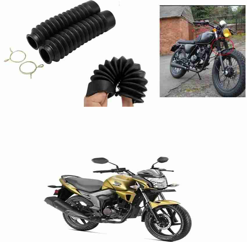 Atoray Motorcycle Rubber Protector Front Fork Shock Dust Cover For