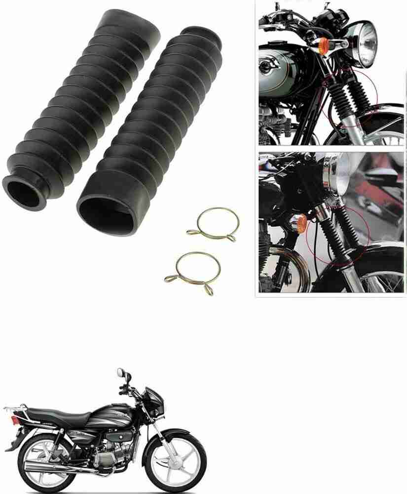 SRPHERE Motorcycle Front Fork Cover Shock Protector Dust Guard For