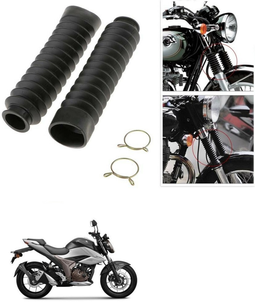 ihreesy Motorcycle Front Fork Protection Cover,2 Pieces Motorcycle Front  Fork Slider Protection Front Fork Guard Shock Covers Protector for 140cc  and