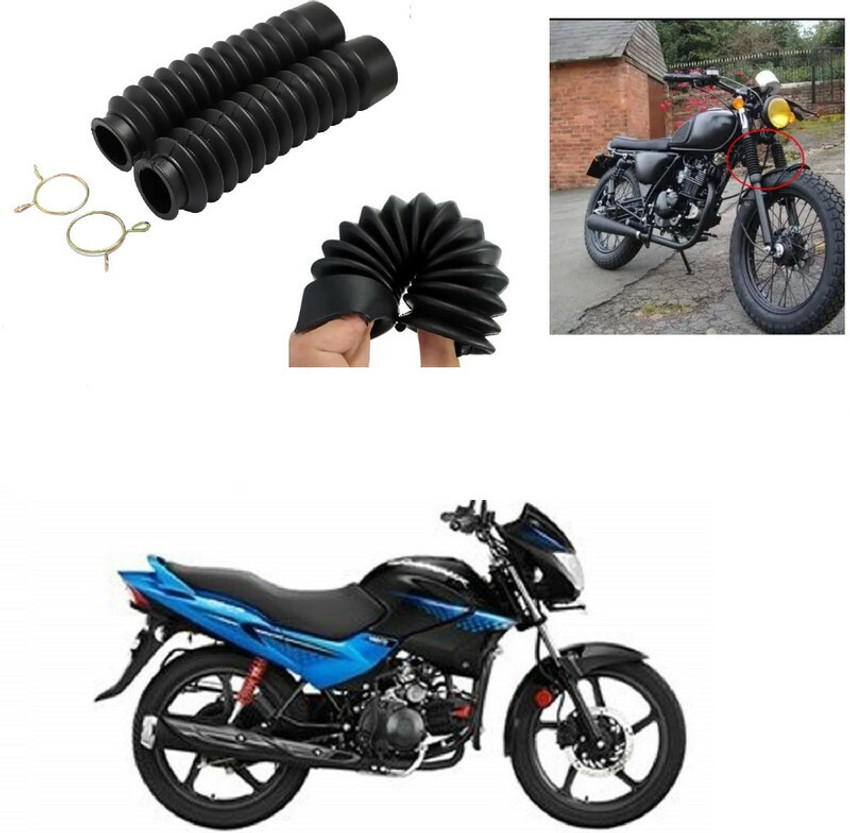 Atoray Motorcycle Rubber Protector Front Fork Shock Dust Cover For