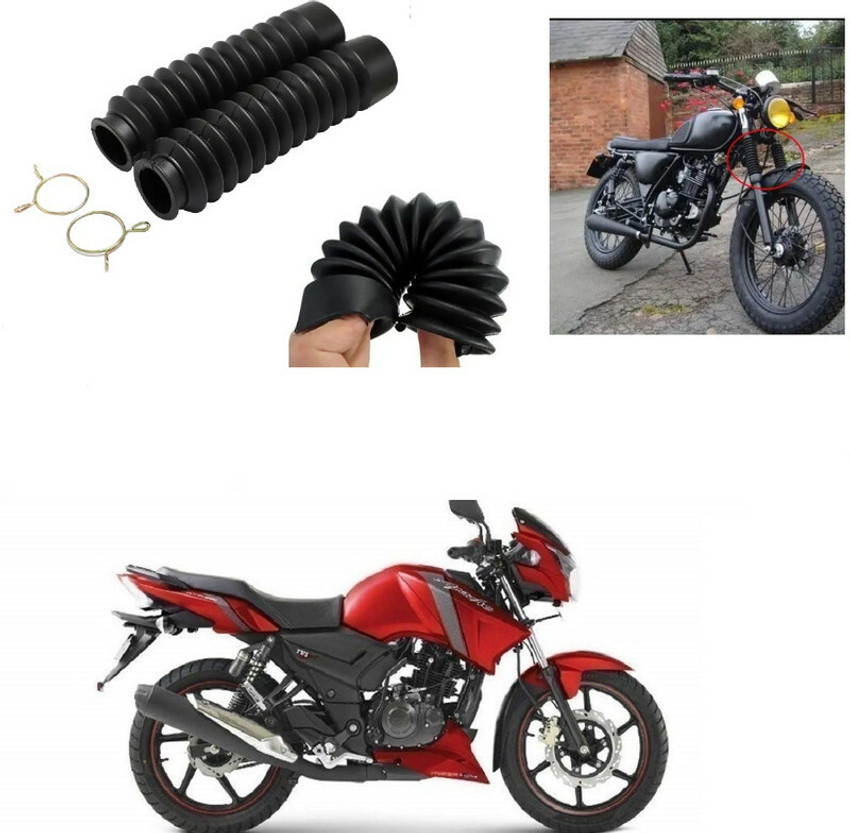 Atoray Motorcycle Rubber Protector Front Fork Shock Dust Cover For