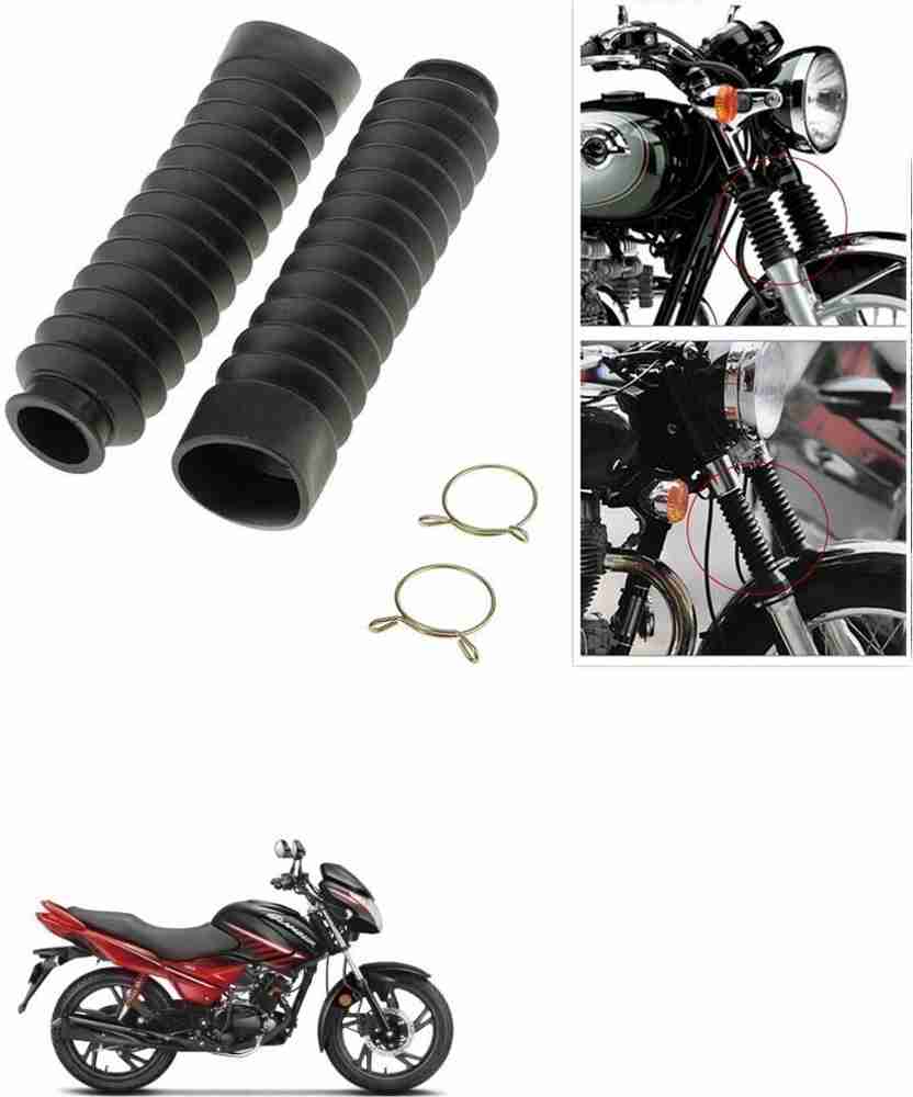 SRPHERE Motorcycle Front Fork Cover Shock Protector Dust Guard For