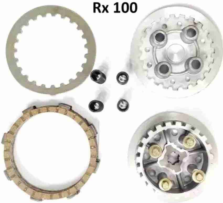 MJAuto Rx 100 Clutch hub top plate clutch plates and pressure