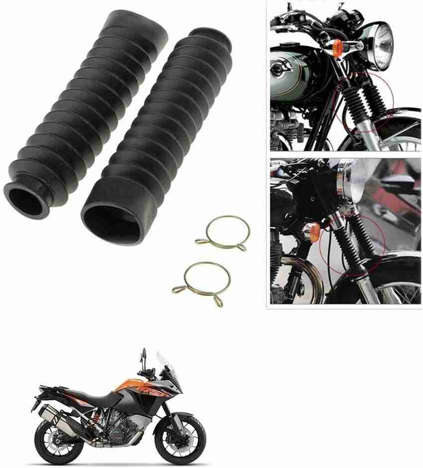 Motorcycle front store fork covers